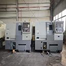 同款2台威亚E200C数控车，发那科系统，8寸液压卡盘，1.